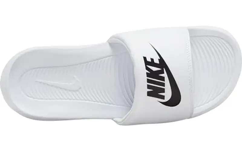 Nike Victori One, Scarpe da spiaggia e piscina Uomo, Bianco Black White, 42.5 EU miniatura 3