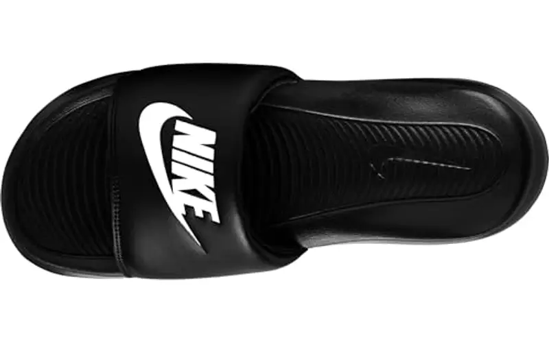 Nike Victori One, Scarpe da spiaggia e piscina Uomo, Nero Black White 002, 44 EU miniatura 3