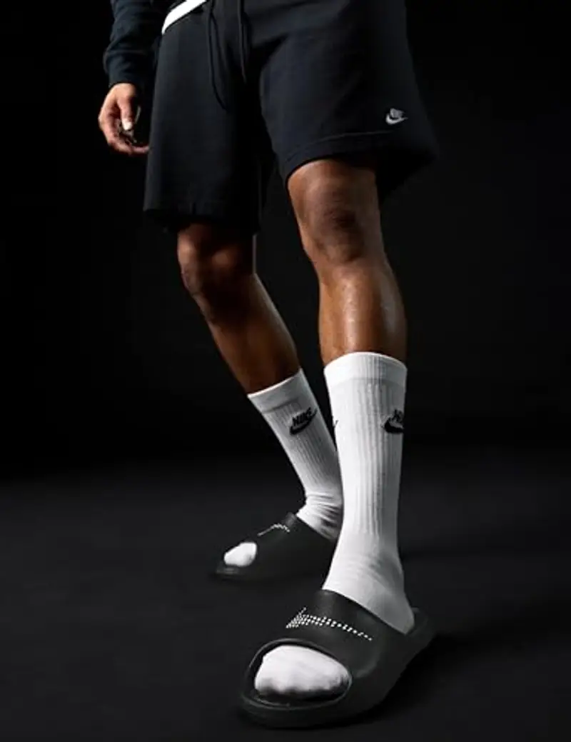 Nike Victori One Shower, Ciabatte Uomo, Nero (Nero/Bianco-Nero), 46 EU miniatura 2