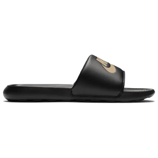 Victory One Slide male Infradito e sandali - Nero - Pelle - Foot Locker Black