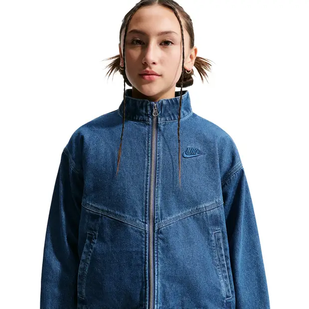 Windrunner Denim Jacket Bambini - Giacche Blu - di cotone Blue