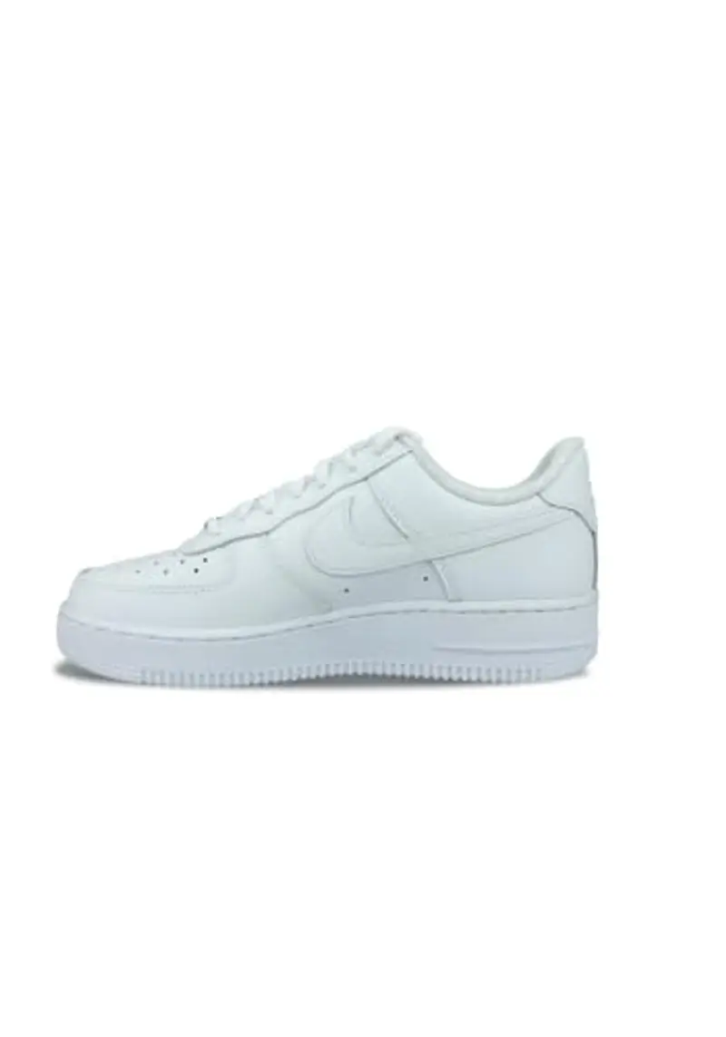 Nike Wmns Air Force 1 '07, Scarpe da Basket Donna, White Metalic Logo, 39 EU miniatura 3