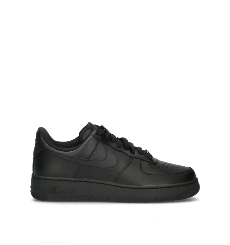 WMNS AIR FORCE 1 '07 Sneaker uomo nera in pelle Vario