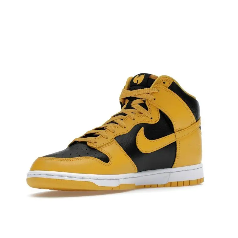 Wu-Tang x Nike Dunk High Retro Premium 2024 Sneakers Unisex Giallo Nero Polline HJ4320-001 37 5 miniatura 2