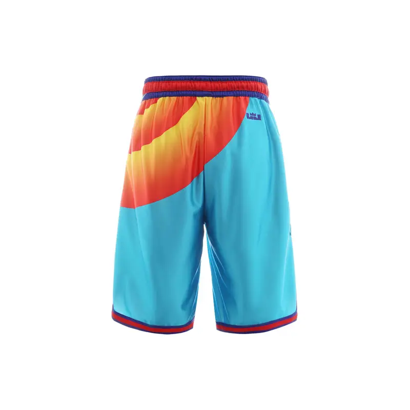 X Space Jam A New Legacy LeBron Tune Squad Grafica Pantaloncini da Basket ad Asciugatura Rapida Uomo Fondo Blu DJ3870-434 XXXL miniatura 4