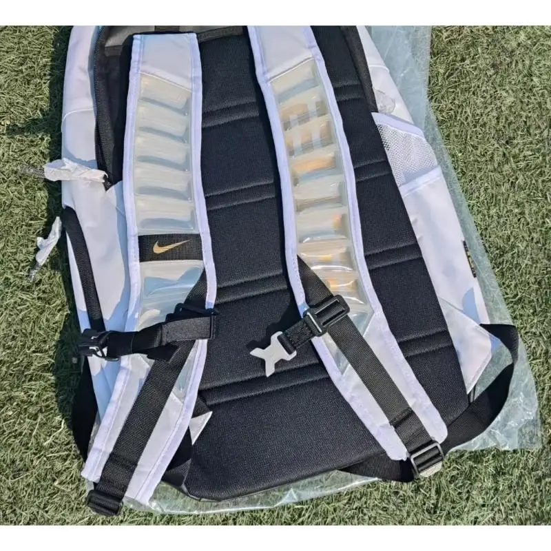 Zaino Nike Hoops Elite Grande Capacità Logo Poliestere, Unisex, Nero/Bianco-DX9786-100 29 × 22 × 49cm miniatura 3