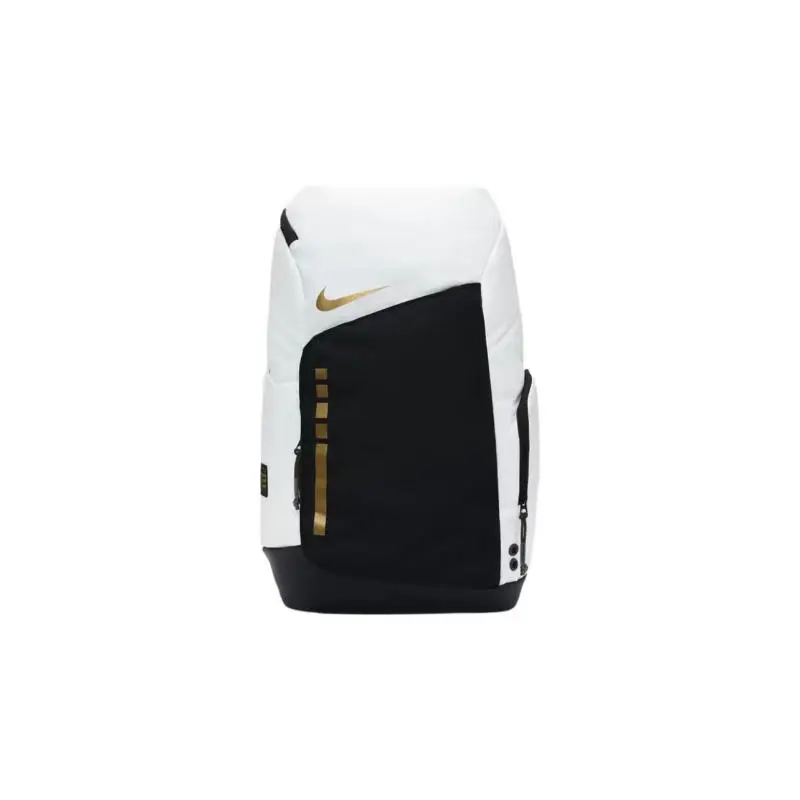 Zaino Nike Hoops Elite Grande Capacità Logo Poliestere, Unisex, Nero/Bianco-DX9786-100 29 × 22 × 49cm
