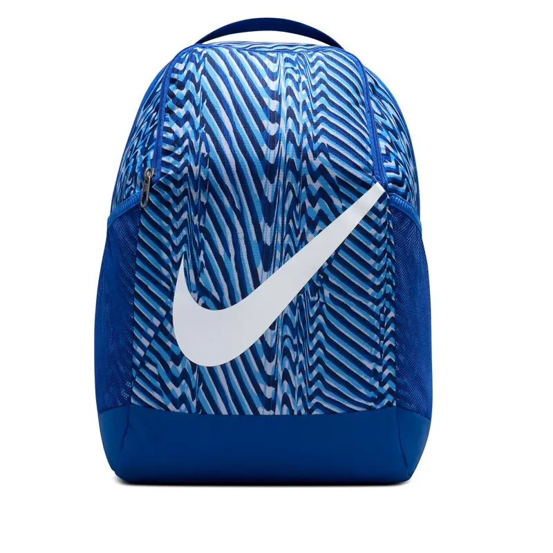 Zaino stampato per bambini Nike Brasilia 18 L Bleu