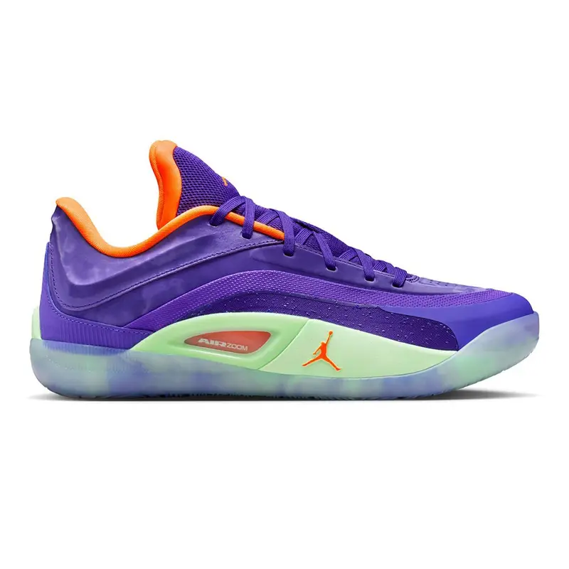 Zion 4 Viola Arancio - Scarpe Basket Uomo EUR 45,5 / US 11,5