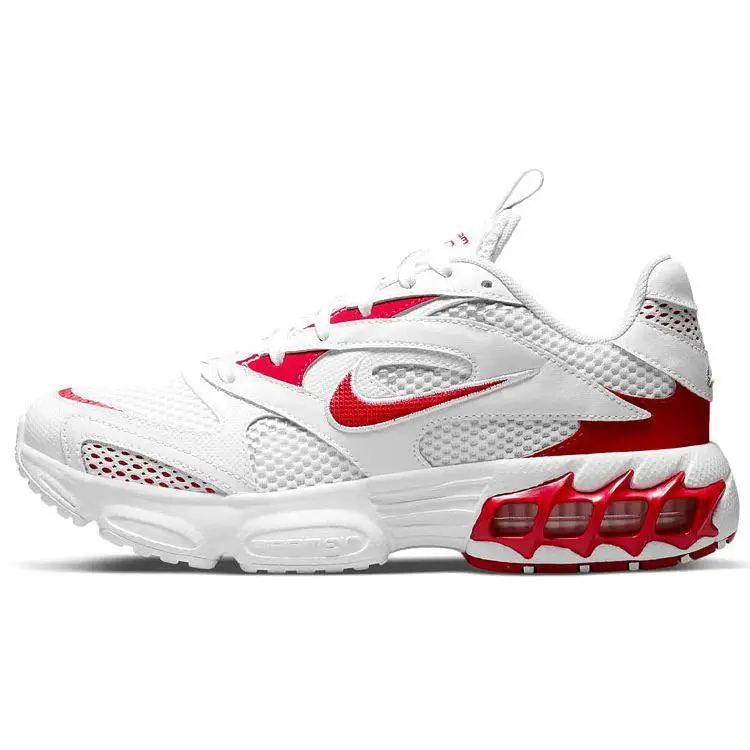 Zoom Air Fire Bianco Rosso Università Sneakers da Donna Argento Metallizzato CW3876-101 37 5