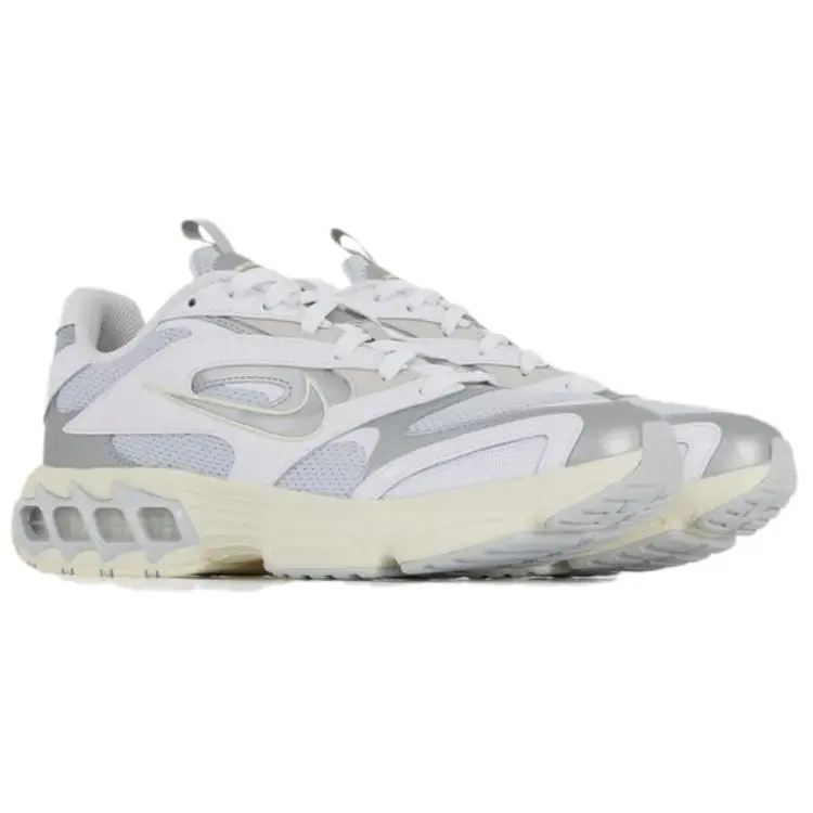 Nike Sneakers da Donna Bianco Alabastro Zoom Air Fire Platino Puro miniatura 3