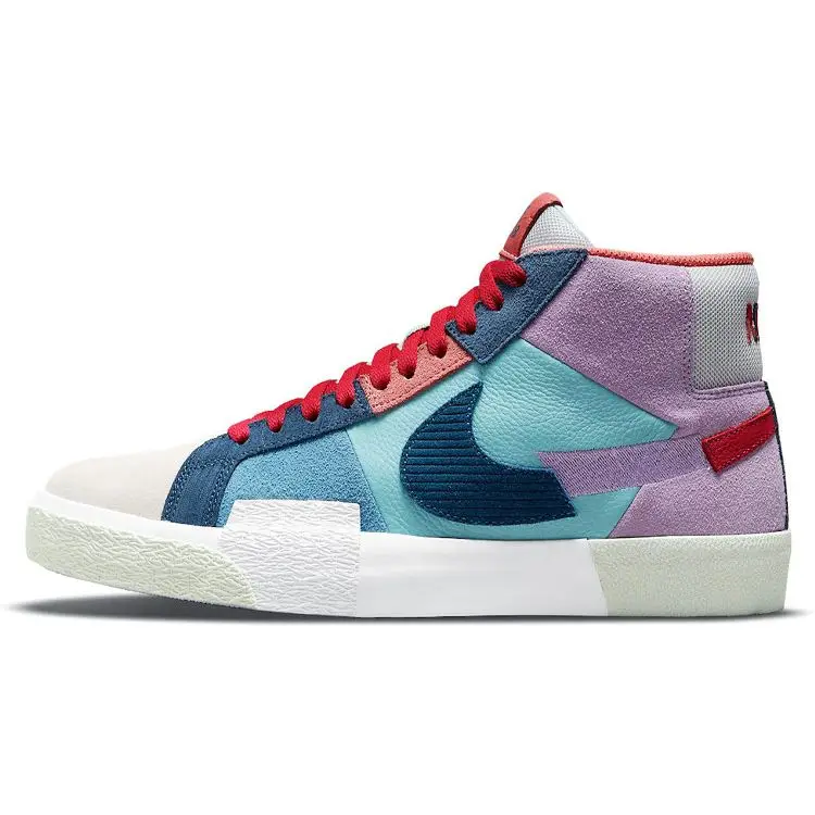 Zoom Blazer Mid Premium SB Pacchetto Mosaico - Multi Sneaker Unisex Multicolor Lilla Copa DA8854-500 38 5