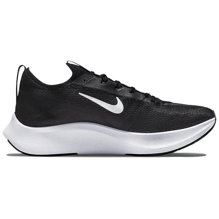 Zoom Fly 4 Nero Bianco Uomo Sneakers Antracite Blu Racer CT2392-001 45 5 miniatura 2