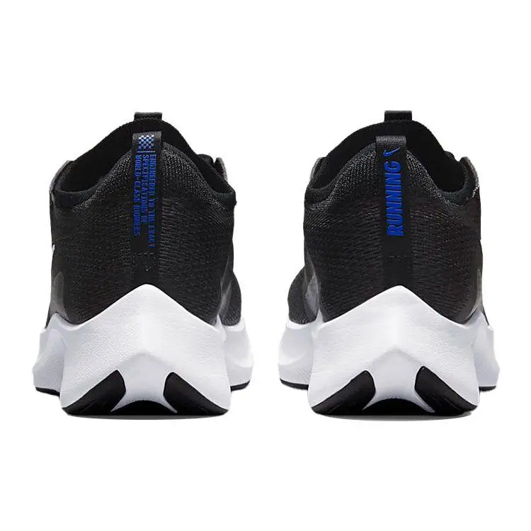 Zoom Fly 4 Nero Bianco Uomo Sneakers Antracite Blu Racer CT2392-001 45 5 miniatura 3