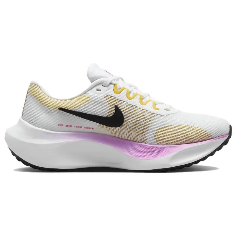 Zoom Fly 5 White Rush Fuchsia Women's Sneakers casual DM8974-100 35.5 miniatura 3