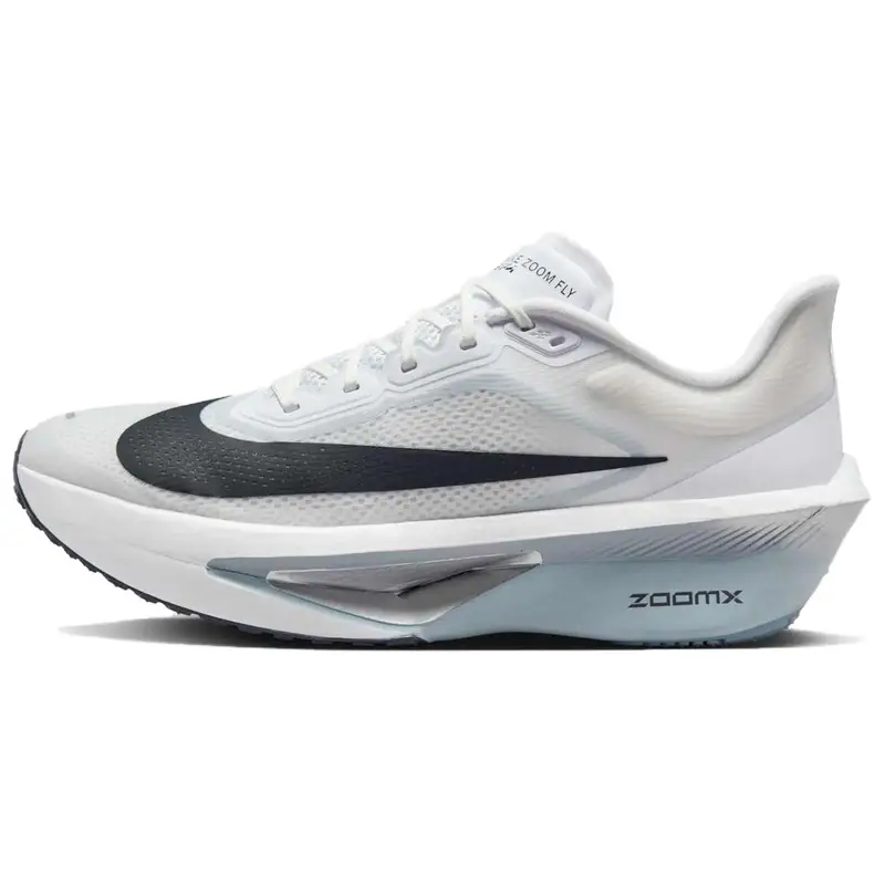 Zoom Fly 6 Bianco Gridiron Platino Puro Scarpe da Ginnastica da Uomo Ossidiana-Nebbia FN8454-104 46