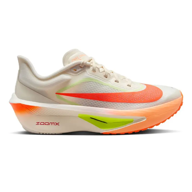 Zoom Fly 6 Bianco Hyper Crimson - Scarpe Running Donna EUR 38,5 / US 7,5