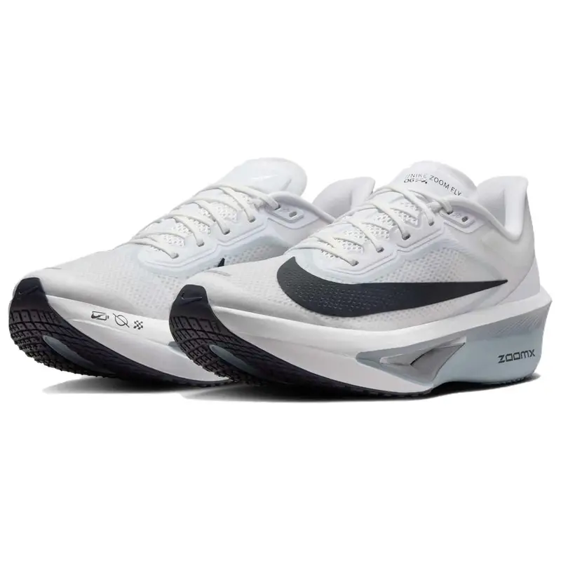 Nike Sneakers Zoom Fly 6 Bianco e Nero miniatura 2