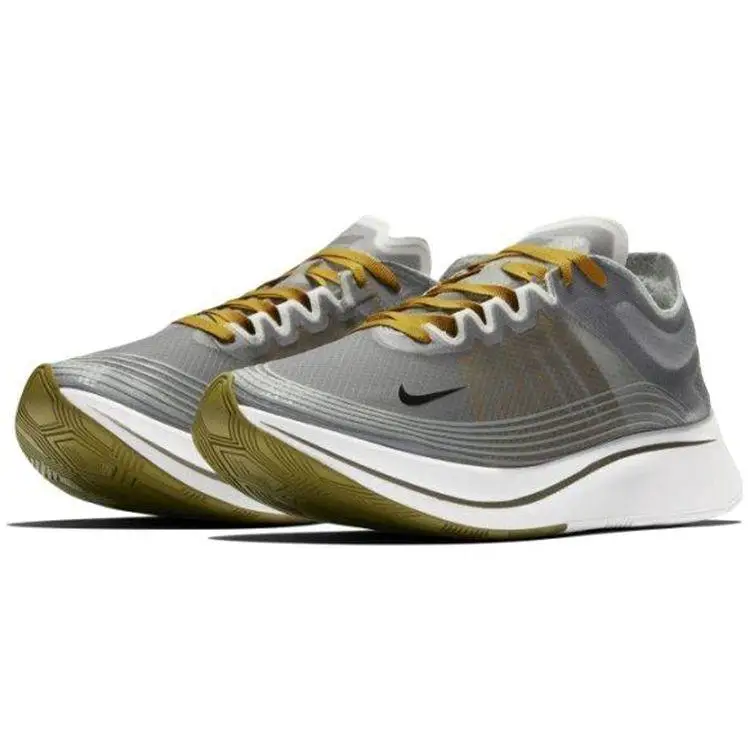 Zoom Fly SP Peat Moss Sneakers da Uomo Grigio Nero Peat-Moss-Bianco AJ9282-003 40 5 miniatura 4