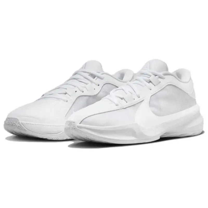 Zoom Freak 5 Tb Triple White Sneakers casual FN7306-100 42.5 bianco miniatura 3