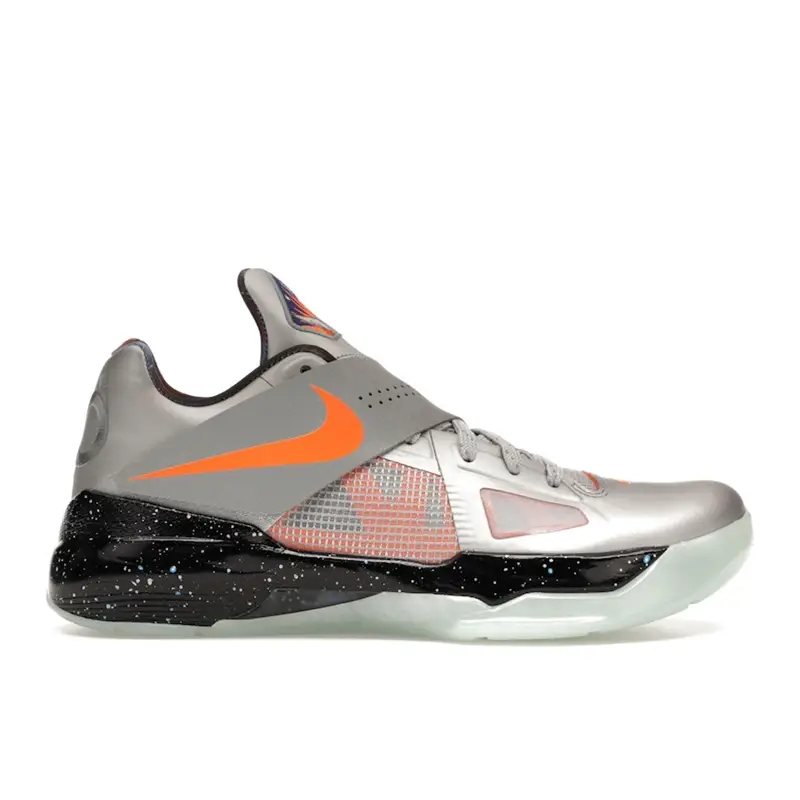 Zoom KD 4 All Star - Galaxy 2024 Sneakers da Uomo Argento Metallizzato-Argento Totale-Arancione FD2635-001 46