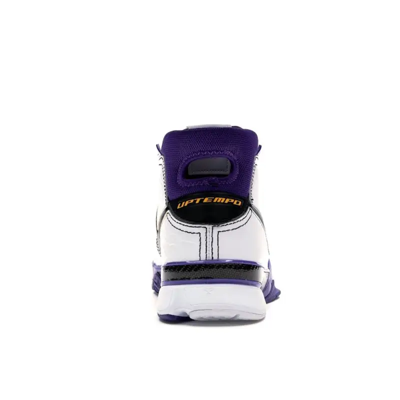 Zoom Kobe 1 Protro 81 Punti 2019 Scarpe da Uomo Bianco Nero Viola Campo AQ2728-105 43 miniatura 5