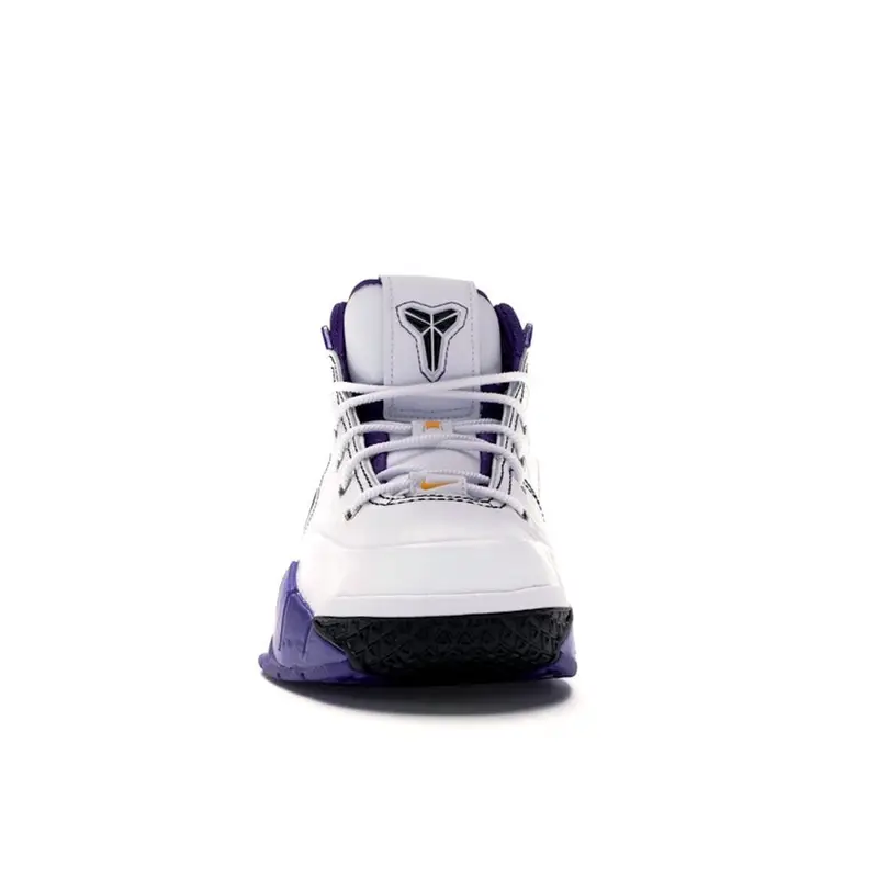 Zoom Kobe 1 Protro 81 Punti 2019 Scarpe da Uomo Bianco Nero Viola Campo AQ2728-105 44 miniatura 3
