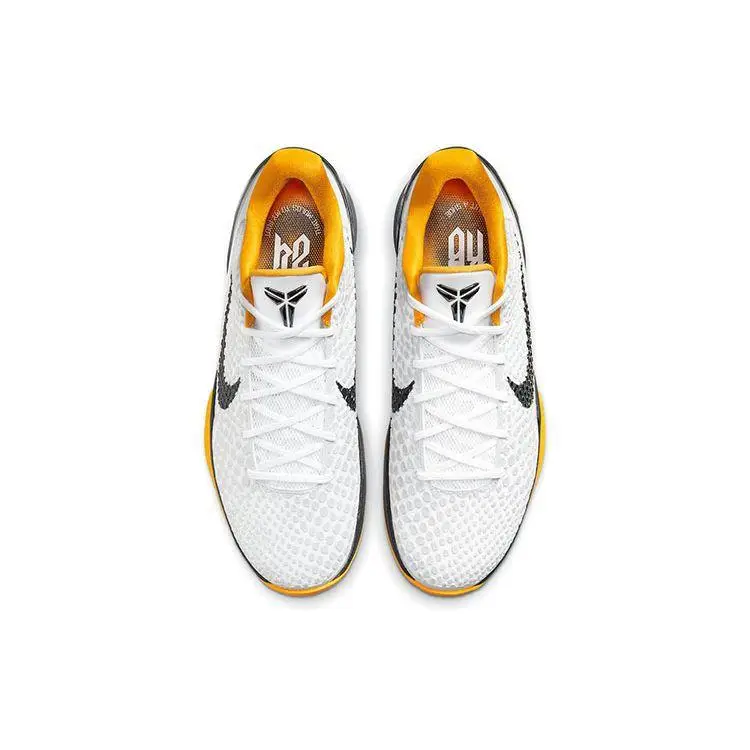 Zoom Kobe 6 Protro Bianco Del Sol 2021 Sneakers Unisex Grigio Neutro Nero CW2190-100 40.5 miniatura 4