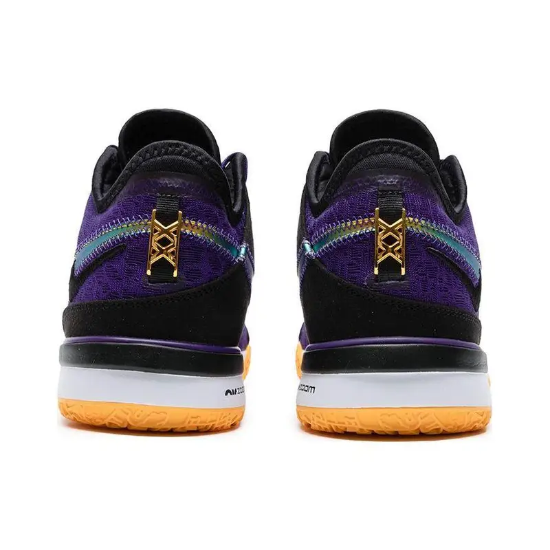 Zoom LeBron NXXT Gen EP Lakers Sneakers da Uomo Viola Court-Purple Nero DR8788-500 45 miniatura 5