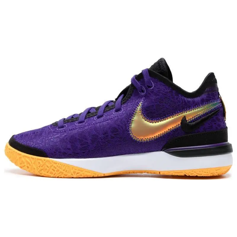 Zoom LeBron NXXT Gen EP Lakers Sneakers da Uomo Viola Court-Purple Nero DR8788-500 45