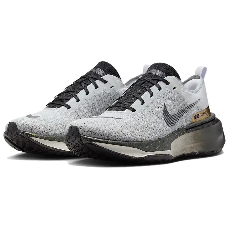 ZoomX Invincible 3 Grigio Fumo Chiaro Oro Uomo Sneakers Bianco Grigio Fumo Scuro Nero IB2756-100 40 5 miniatura 2
