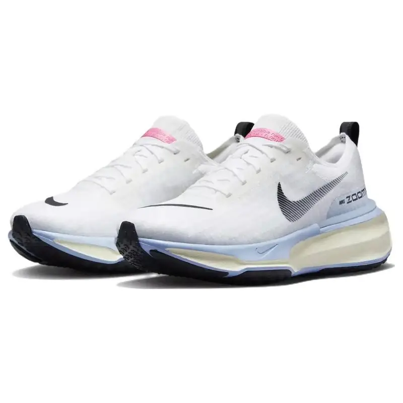 Nike Sneakers ZoomX Invincible Run Flyknit 3 Bianco e Cobalt Bliss miniatura 2