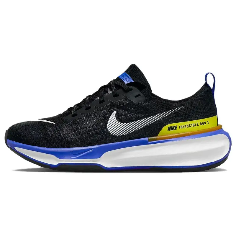 ZoomX Invincible Run Flyknit 3 Nero Blu Racer Scarpe da Ginnastica da Uomo Bianco Alta Tensione DR2615-003 44