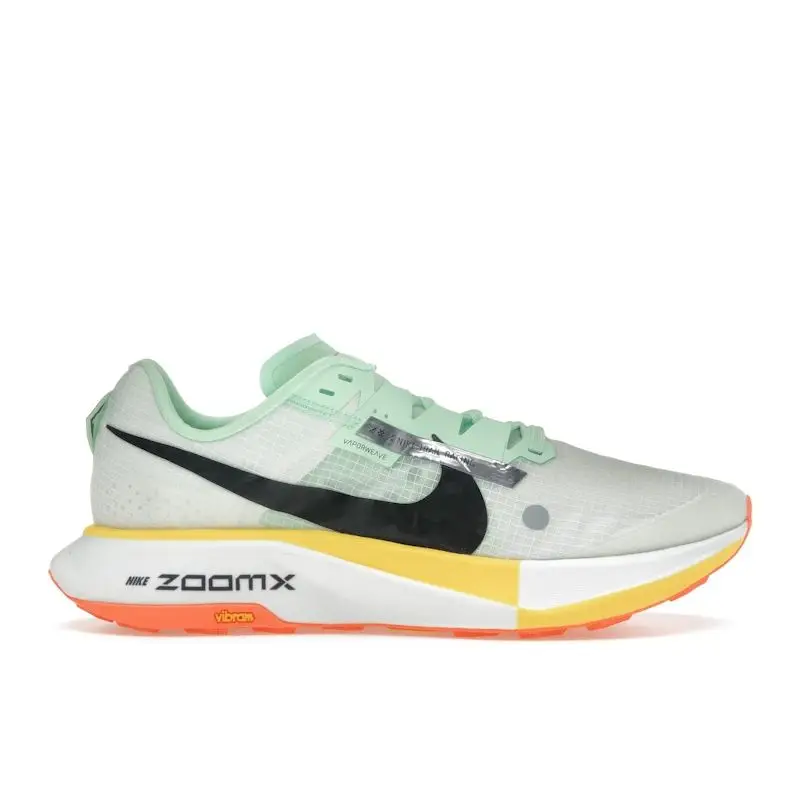ZoomX Ultrafly Trail Bianco Summit Verde Vapore Scarpe da Ginnastica da Uomo Arancione Laser Nero DX1978-102 45
