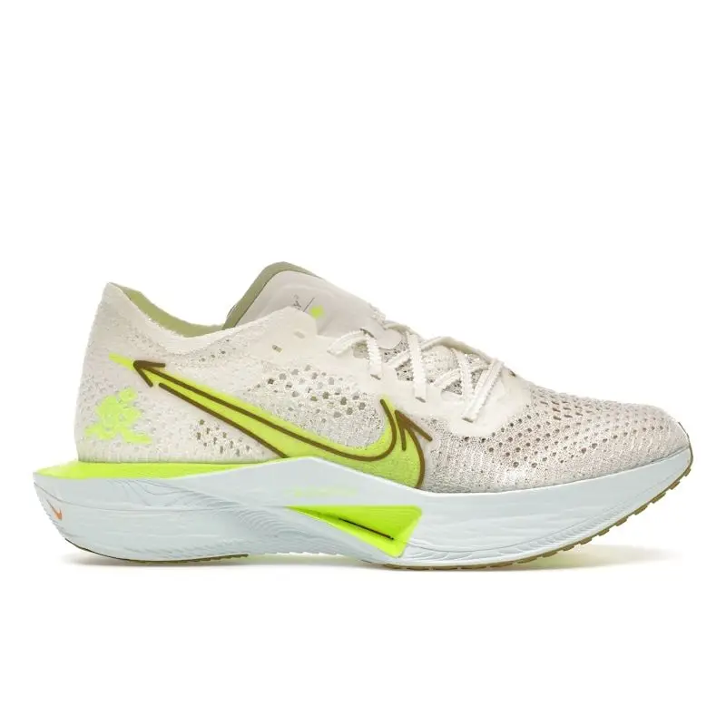 ZoomX VaporFly Next% 3 Ovunque Quando Scarpe da Ginnastica da Donna Crema Vela Oliva-Aura HQ3464-143 40