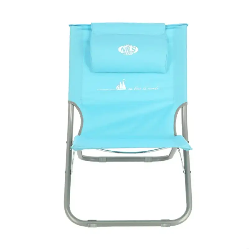 Sedia da spiaggia con cuscino NILS Camp NC3136