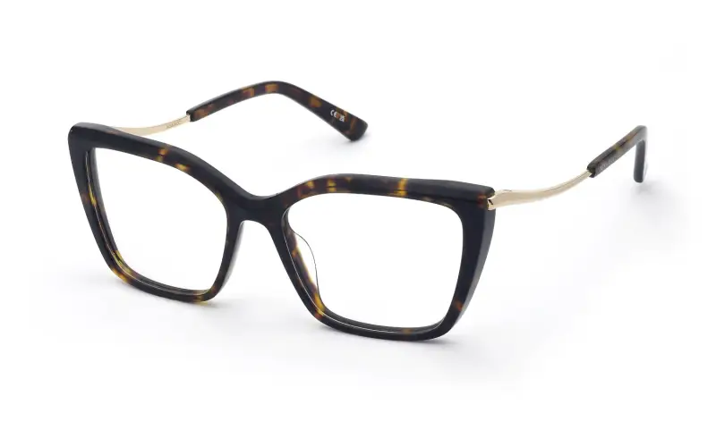 Nina Ricci Montature da vista Donna in acetato havana a farfalla