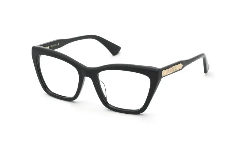 Nina Ricci Montature da vista Donna VNR447 in acetato nero a farfalla