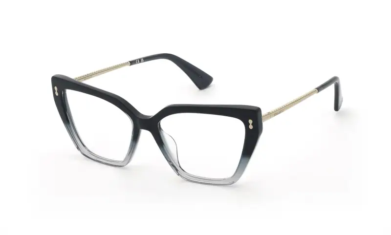 Nina Ricci Montature da vista Donna in acetato nero a farfalla