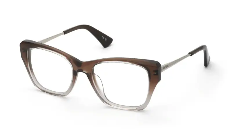 Donna VNR416 0ACZ Montature da vista Acetato Marrone Squadrata