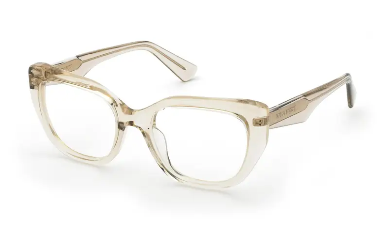 Nina Ricci Donna VNR424 06Y1 Montature da vista Acetato Beige Farfalla