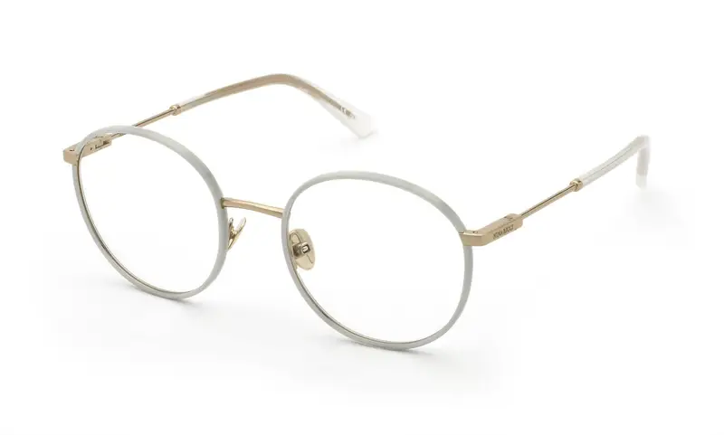 Nina Ricci Donna VNR428  300K Montature da vista Metallo Oro  Rotonda