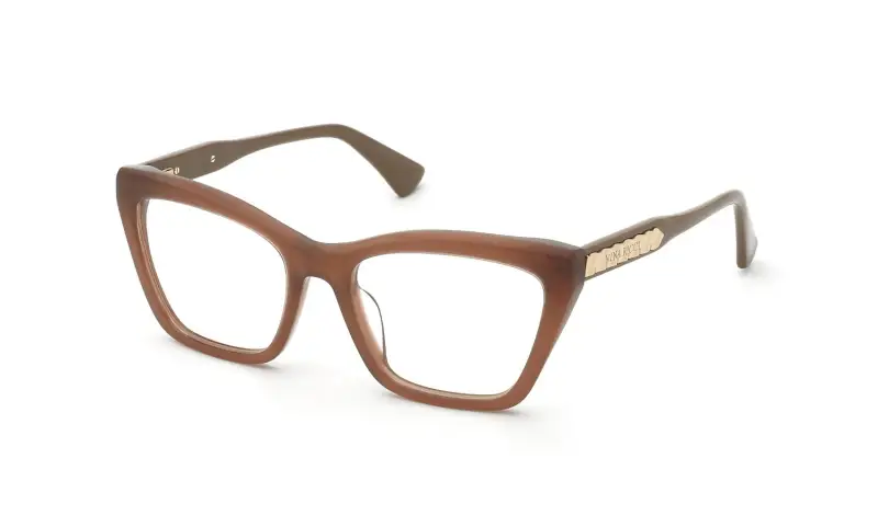 Donna VNR447 08YL Montature da vista Acetato Marrone Farfalla