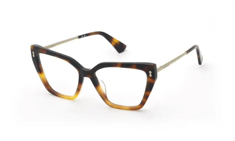 Donna VNR455 0APE Montature da vista Acetato Havana Farfalla
