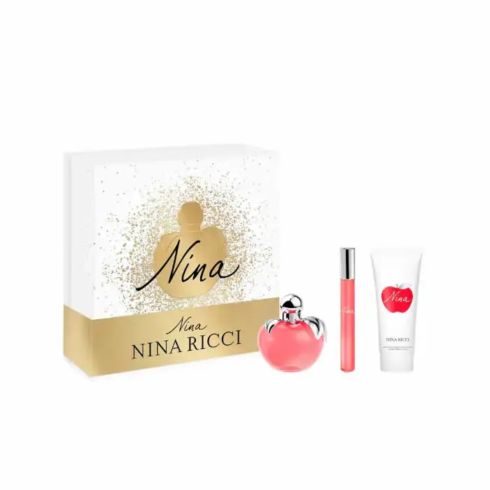 Nina Eau De Toilette Spray 50ml Set 3 Pezzi