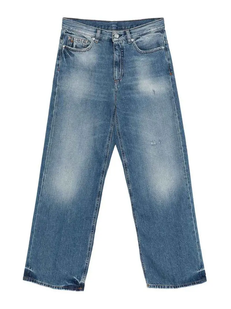 Jeans Elsa In Denim Azzurro Blu