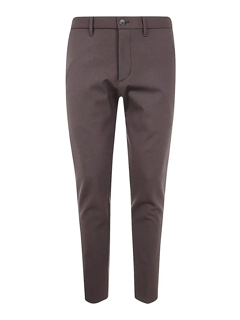 Pantalone Uomo Easy Chino Slim Marrone