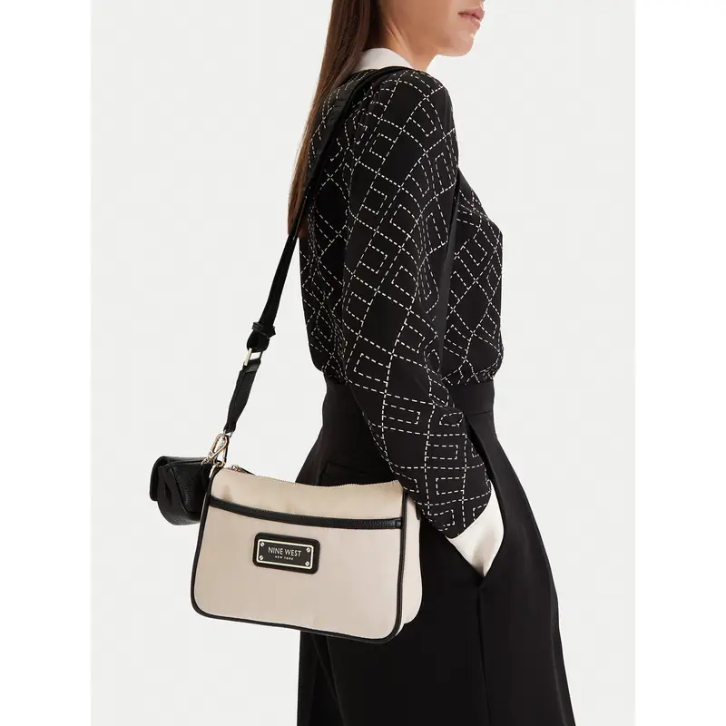 Borsetta Nine West CEO-Marisse-LA374-4707 Écru Écru