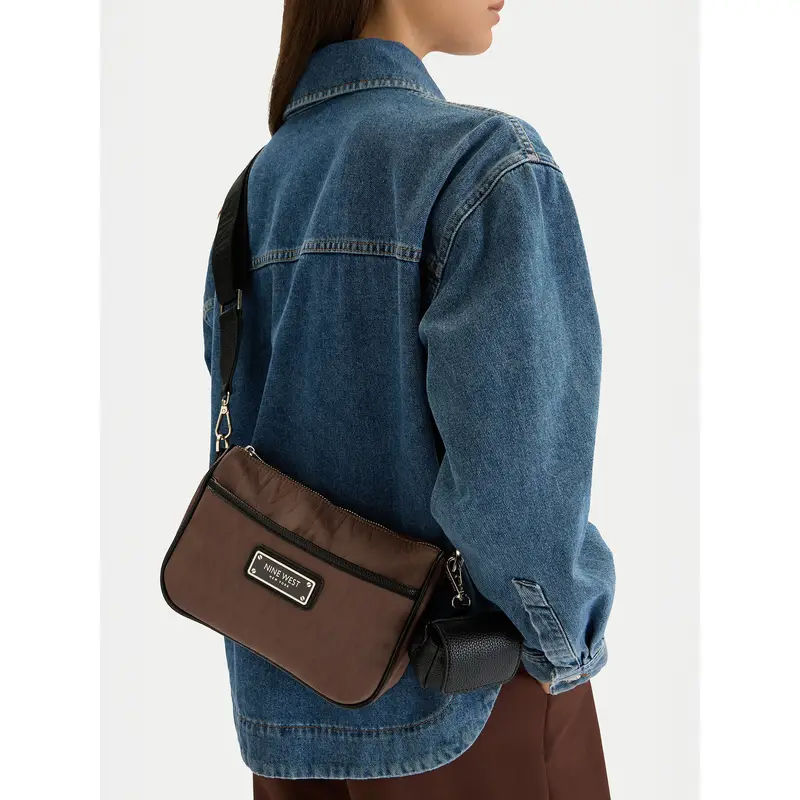 Borsetta Nine West CEO-Marisse-LA374-4707 Marrone