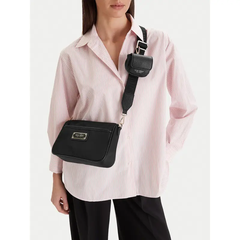 Borsetta Nine West CEO-Marisse-LA374-4707 Nero